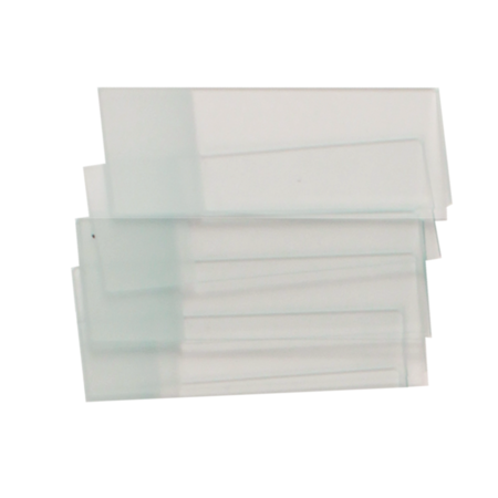 DYNAREX Microscope Slides - Frosted - corner grounded 3" x 1" x 1mm 4171